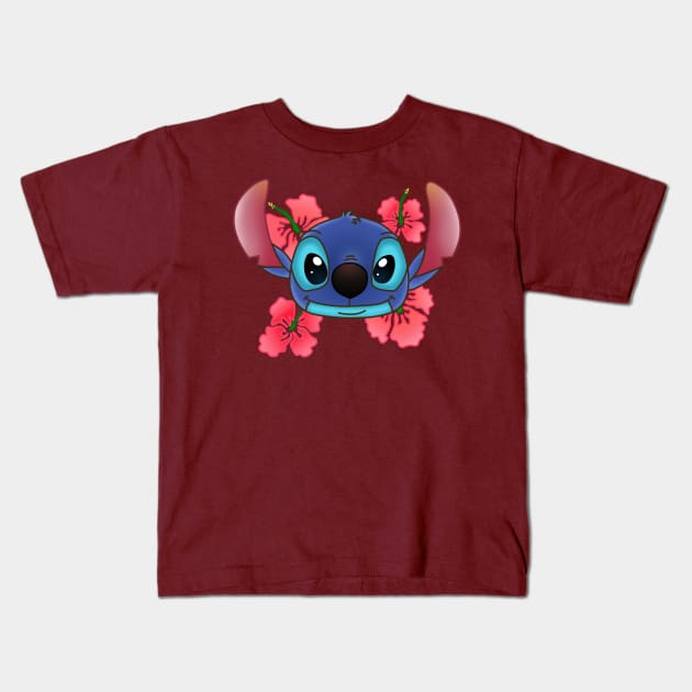 Stitch Kids T-Shirt by hapa_sara